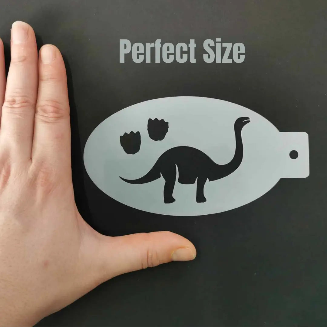 Face Painting Stencil - A07 Snow Effect 2.0