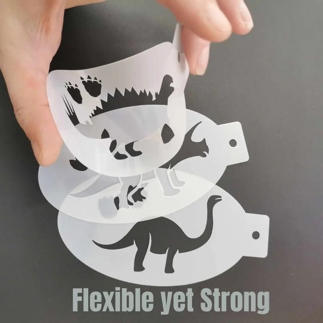 Face Painting Stencil - M04 Gears